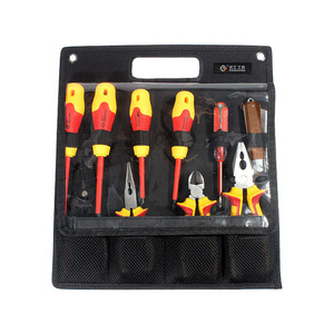 Pengguang Electrical Insulation Tool Set 10 Pieces Hand Tools Screwdriver Pliers Kit For Household Repair - Product Image 1