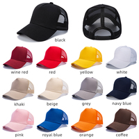 Laver la croix dos classique queue de cheval maille casquette de Baseball daim camionneur chapeaux haute qualité accessoires personnalisés métal laiton maille oeillets