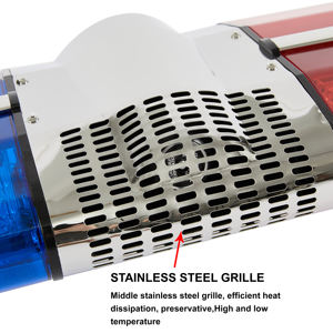 מכירה חמה חדשה 1200 מ "מ מהבהב אורות עבור כלי רכב אזעקה לתדלוק הרמקול פונקציה הוביל מוטות אור - Product Image 6