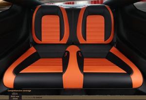 Alta qualità eco-friendly <span class=keywords><strong>pelle</strong></span> Napa Mix colori <span class=keywords><strong>su</strong></span> <span class=keywords><strong>misura</strong></span> Set completo <span class=keywords><strong>coprisedili</strong></span> per auto All-Season per Ford Mustang 2015-2019 - Product Image 2