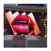 Pantalla LED Publicitaria con Efecto Espejo al Apagar, para Escaparates de Tiendas de Lujo, Centros Comerciales, Señalización Digital Comercial Dinámica