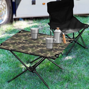 Nouvelle arrivée : table pliante portable en Oxford imprimée camouflage personnalisée pour barbecue, pêche, camping, pique-nique en plein air, sac de pique-nique extérieur - Product Image 4