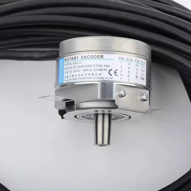 Novard Rotary Encoder ESA-11 5VDC 2048P/R Metal Industrial Elevator Parts