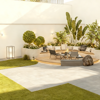 Ensemble de canapés de salon de jardin en béton pour terrasse et patio, prix de gros