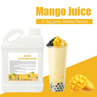 Sari Mangga Premium U-pick, Jus Konsentrat Cair, Sirup Buah untuk Teh, Smoothie, Minuman Boba, Umur Simpan 12 Bulan, Grosir