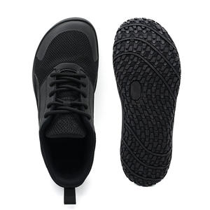 Geniş ayak kutusu yalınayak Sneakers yetişkin erkekler çapraz eğitmen sıfır damla taban rahat Minimalist yürüyüş örgü tarzı Sumo Squat ayakkabı - Product Image 3