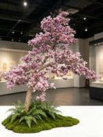 Plantes vertes bioniques |   Myrte artificiel, Magnolia, Rose, Lilas pour l'aménagement paysager commercial, le style Wabi-sabi et la décoration florale intérieure