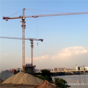Grúa Torre de Construcción en Buenas Condiciones, Grúa Torre de 6 Toneladas - Product Image 1