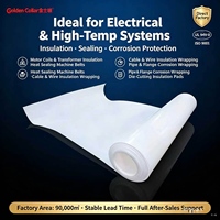 Lámina de PTFE Virgen Ultra Suave de 0.05-3mm, Película de PTFE Flexible para Aislamiento Eléctrico y Revestimientos Antiadherentes