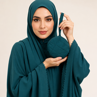 Ensemble de prière de voyage pour femmes, vêtements islamiques modestes