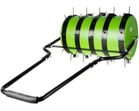 Aérateur de pelouse moderne en métal, rouleau scarificateur, outil à pointes en acier pour jardin et ferme