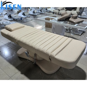 Kisen Hot Sales Facial <b>Bed</b> Beauty Salon Spa <b>Lash</b> Furniture <b>Table</b> Salon Electric Lifting 3 Motors Chair - Product Image 2