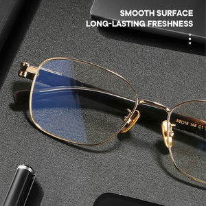 Monture de lunettes Saint <span class=keywords><strong>Van</strong></span> Gogh au design ergonomique, style haut de gamme, matériau en corne de titane, monture de lunettes respectueuse de la peau pour unisexe - Product Image 3