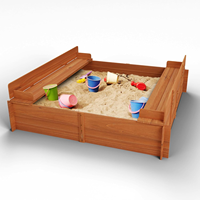 Train interactif en bois pour bac à sable avec auvent, planches DIY, pour jardin extérieur, aire de jeux pour enfants