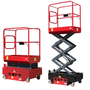 Plataforma Elevadora Hidráulica Portátil Mini Estándar UE/EE. UU. para <span class=keywords><strong>Alquiler</strong></span>, Uso Industrial, Construcción y Residencial, 300 kg, 3-4.8 m - Product Image 6