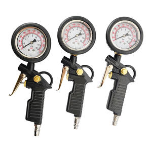 Manomètre de gonflage de pneus de véhicule - Type pistolet avec embout de verrouillage et cadran transparent - Product Image 6