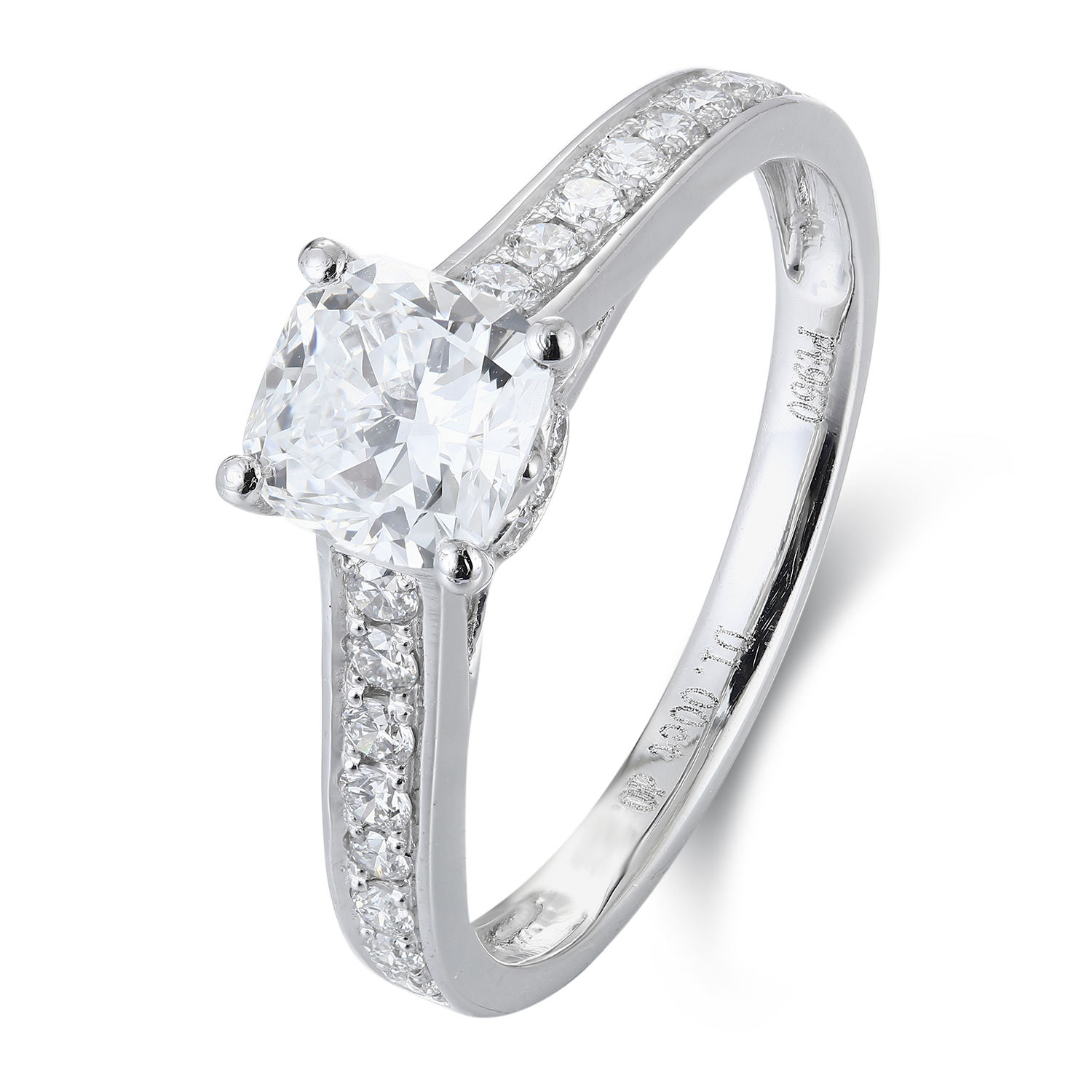 Cubic Zirconia Engagement Ring Chunky Silver Rings Argos Luxury