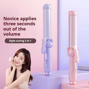 เครื่องหนีบผมม้วนผมสไตล์<span class=keywords><strong>เกาหลี</strong></span>แบบพกพาเครื่องยืดผมทรงลอนใหญ่สำหรับใช้ในบ้าน - Product Image 2