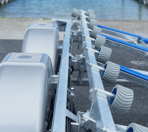 Remolques Marinos Personalizados para Embarcaciones, Capacidad de Carga de 3000 kg, Remolques para Embarcaciones con Ejes Dobles y Frenos, Remolques para Embarcaciones de Aluminio - Product Image 6