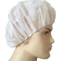 Gorro Desechable de PP SMS Mob, gorra no tejida de 21 pulgadas Desechable