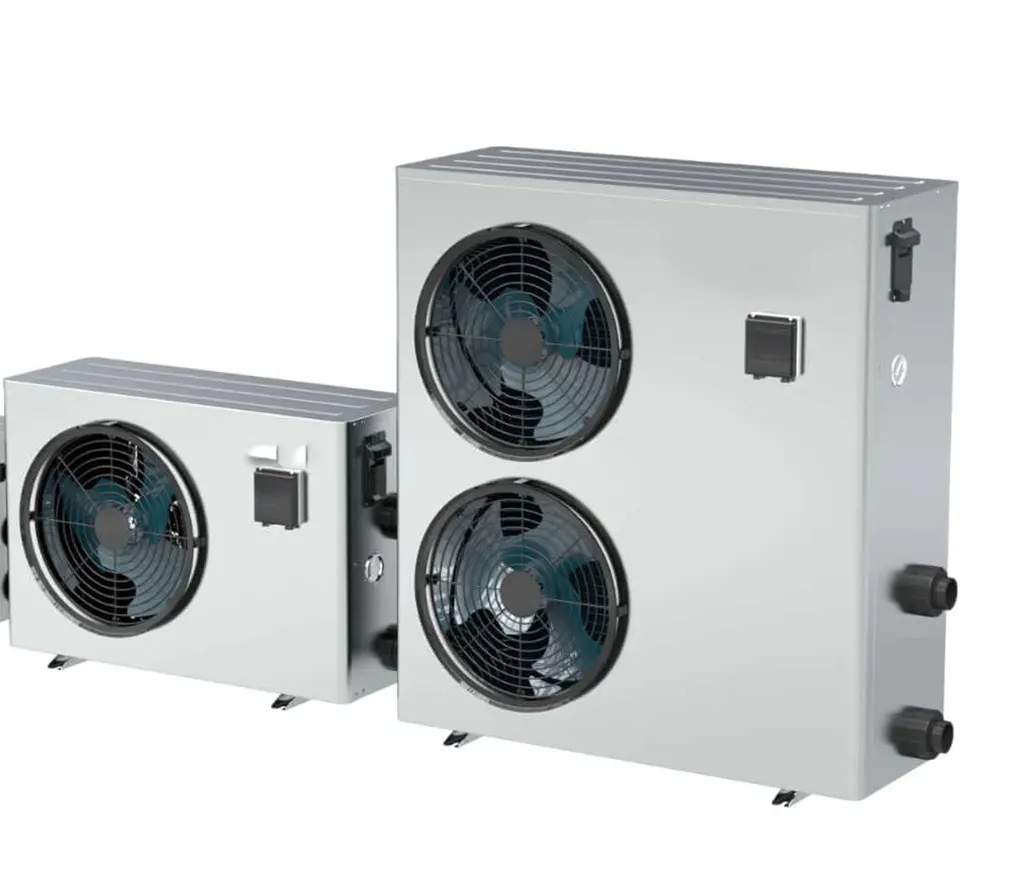 Система вентиляции, вертикальная настенная система отопления дома, теплый водяной котел, оконный тепловой насос, источник воздуха, тепловой насос