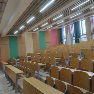 เก้าอี้หอประชุมทำจากไม้สำหรับนักเรียนโรงเรียน - Product Image 2