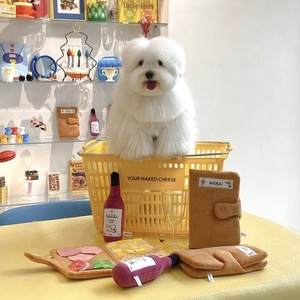 Tapis de Sniffing pour <span class=keywords><strong>Chien</strong></span> en Forme de Livre de Menus Mignon, Jouet Interactif de Détectation d'Aliments Cachés, Entraînement Olfactif, Puzzle en Peluche Douce pour Animaux de Compagnie - Product Image 5