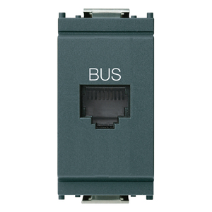 Connecteur RJ11 pour interface bus gris 5.1x2.8x5.3mm - Product Image 1