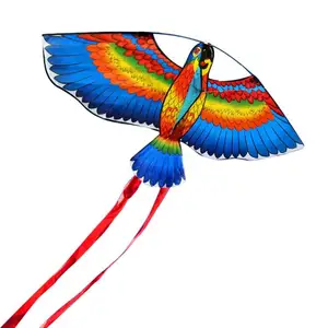 parrot kite and parrot shape kites with different colors