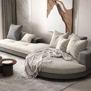 Sofá Modular de Lujo Sofisticado para Interiores de Sala de Estar con Comodidad Premium y Elegancia Moderna - Product Image 1