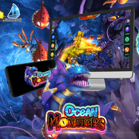Multiplayer Online Game Ocean Monsters Mobile App Galaxy King Custom JET Diamond Game Software Platform