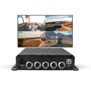 กล้องบันทึกวิดีโอติดรถยนต์อันดับต้นๆ H265 1080P กล้อง MDVR 4CH สำหรับรถบรรทุก - Product Image 1