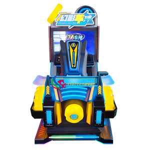เครื่องเกมขับรถแบบไดนามิกควบคุมประสิทธิภาพสูง หน้าจอ HD 42 นิ้ว พร้อมระบบจำลองการขับรถแข่ง ภาษาอังกฤษ รองรับผู้เล่น 3 คน - Product Image 2