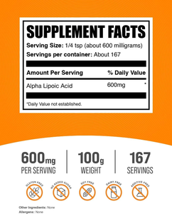 Support <span class=keywords><strong>alpha</strong></span>-lipoïque de marque privée avec supplément de vitamine B complexe de vitamines L-<span class=keywords><strong>alpha</strong></span> poudre d'acide <span class=keywords><strong>alpha</strong></span>-lipoïque pour la santé - Product Image 2