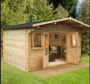 Casa de Madera Estilo <span class=keywords><strong>Chalet</strong></span>, Nuevo Modelo 2025 - Product Image 1