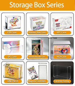 Boîte de présentation transparente <span class=keywords><strong>en</strong></span> acrylique anti-UV 5+8mm avec couvercle magnétique puissant pour Pokémon 30ème Anniversaire ETB – Protection et rangement - Product Image 6