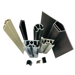 Tùy chỉnh nhựa <span class=keywords><strong>PVC</strong></span> hồ sơ đùn cho siêu thị bệnh viện sử dụng sinh thái thân thiện bền công nghiệp đùn 3-năm bảo hành - Product Image 3