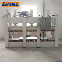 Machine à colle expansive pour panneaux composites en aluminium de 25 mm, application de panneaux de plafond avec moteur PLC