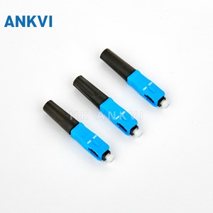 ตัวเชื่อมต่อไฟเบอร์ออปติกแบบเร็ว 2301-B LN-02 SC UPC ความสูญเสีย 0.3dB สำหรับสายดรอป FTTH ประกอบในสนาม - Product Image 1