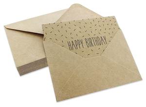 Nouveau produit Myway, cartes de vœux personnalisées avec logo, cartes d'invitation de <span class=keywords><strong>mariage</strong></span>, papier kraft, carte de vœux personnalisée - Product Image 2