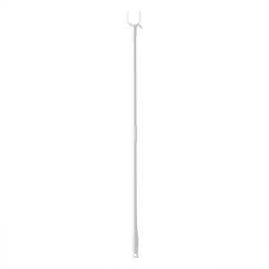 Extendable Clothes <b>Rack</b> Retractable Fork Rod For Balcony Clothing <b>Drying</b> Support Hook Type Rectangle Shape - Product Image 2