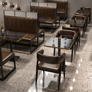Ensemble table et chaises de bistrot en bois massif, style minimaliste moderne, pour salon de thé, <span class=keywords><strong>café</strong></span>, chaises de boîte de nuit, package complet pour pub et restaurant - Product Image 3