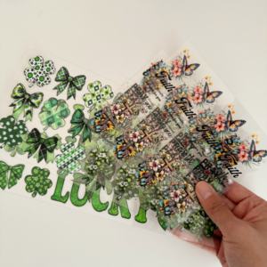 Marcapáginas de Plástico con Diseño de Dibujos Animados para el Día de la Madre y Pascua, con Llavero y Protección UV para Envolver Tazas y Cuadernos - Product Image 4