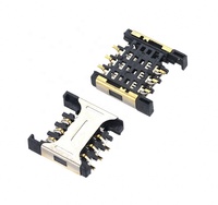 Connecteur de carte Micro SIM de type Push-Pull de haute qualité et à prix abordable, type SMT, hauteur 2,4 mm, pour traceur GPS