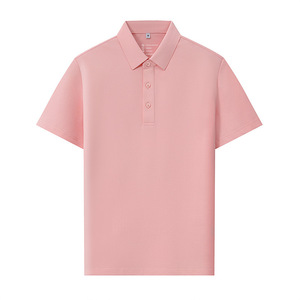Camiseta Polo Unisex de Color Sólido, Fibra de Poliéster, Manga Corta, para Uso Diario - Product Image 4