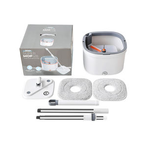 Di alta qualità professionale per la pulizia del pavimento a mano piano di plastica senza Spinning Mop e secchio Set - Product Image 1