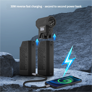 Ventilador de Turbina de Aire de 138000 RPM y 4 Velocidades, Ventilador de Mano con Mini Turbo Jet de 8000 mAh para Aspiradora de Coche - Product Image 6