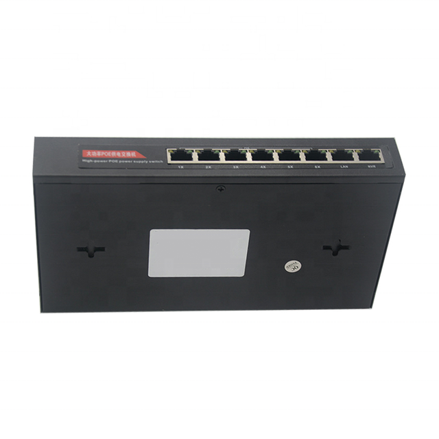 Passive POE 6 Port 24V 10/100Mbps 2 Uplink 4 PoE Switch Special for IP Cameras Power Supply Total 108W Output PoE Switch