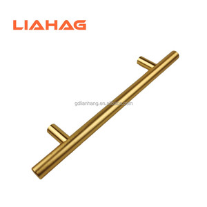 LIAHANG Furniture Gagang Pintu Kabinet Model T dari Baja Tahan Karat 201, Kenop Tarikan untuk Lemari Dapur dan Laci - Product Image 3