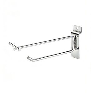 Soporte de estantería de supermercado OEM/ODM personalizado, gancho metálico cromado tipo capa <span class=keywords><strong>para</strong></span> exhibidores minoristas <span class=keywords><strong>para</strong></span> colgar productos - Product Image 2